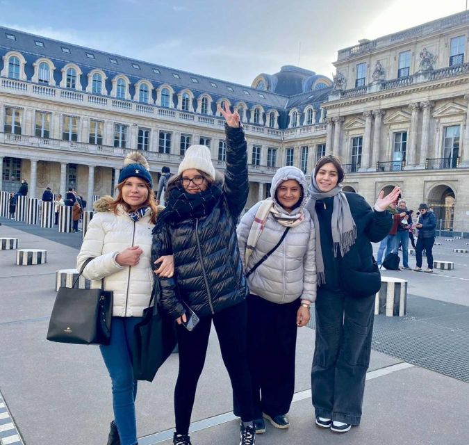 Paris: Guided Walking Tour from Opera Garnier to Notre-Dame - Louvre area and Palais-Royal: Famous sights with smart stop lengths