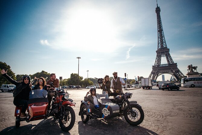 Paris Highlights city tour on a vintage Sidecar Motorcycle - Why a vintage sidecar tour is a smart way to see Paris fast