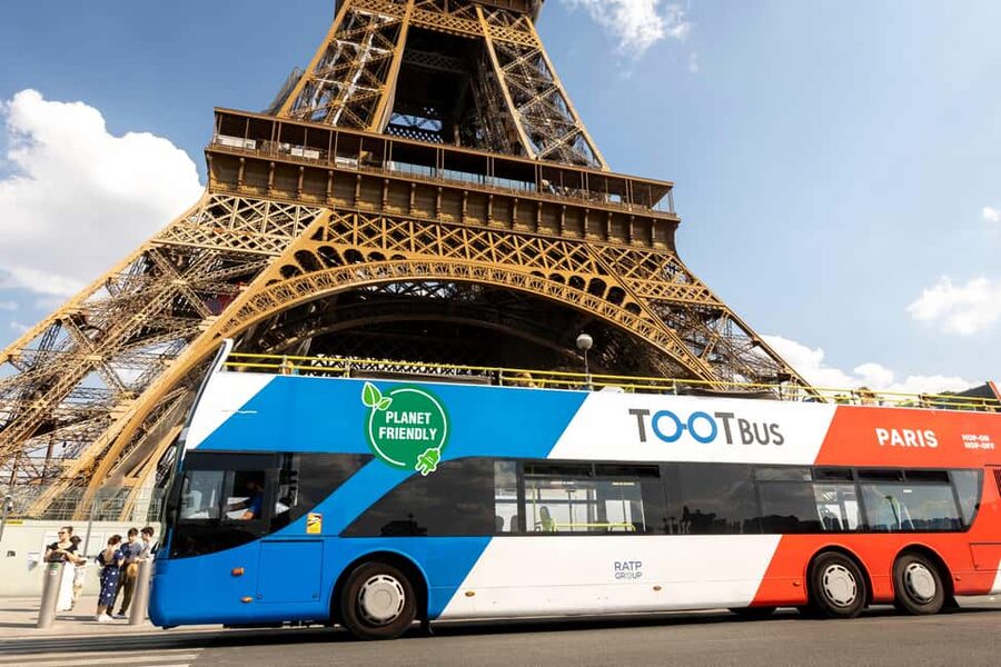 Paris: Hop-on Hop-off Bus Tour & Seine Cruise Bundle Tour - The bus experience: clean-energy, open-top views, and real freedom