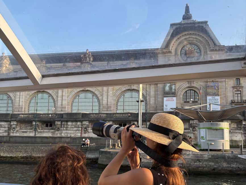 Paris: Hop-On Hop-Off Seine Cruise Pass with 9 Stops - Quick hits before you go