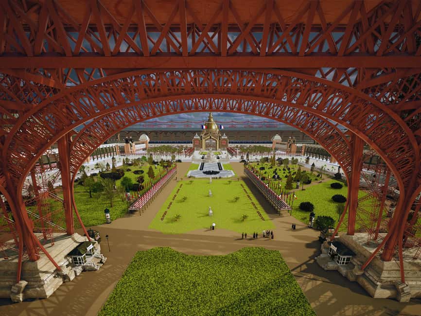 Paris : Immersive Eiffel Tower tour with virtual reality - Meeting Gustave Eiffel in person: the guide-led human touch