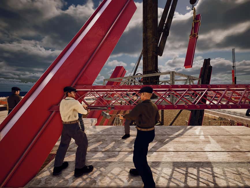 Paris : Immersive Eiffel Tower tour with virtual reality - The VR headset briefing and the pace of a 10-person group