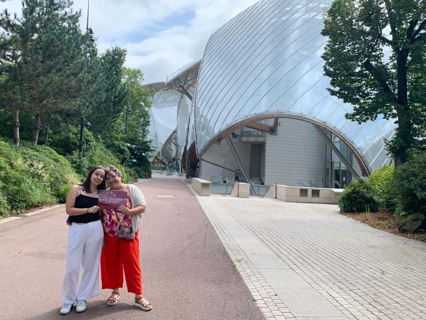 Paris: Louis Vuitton Foundation Exterior Tour with Entry - Logistics that can make or break your day (simple rules)