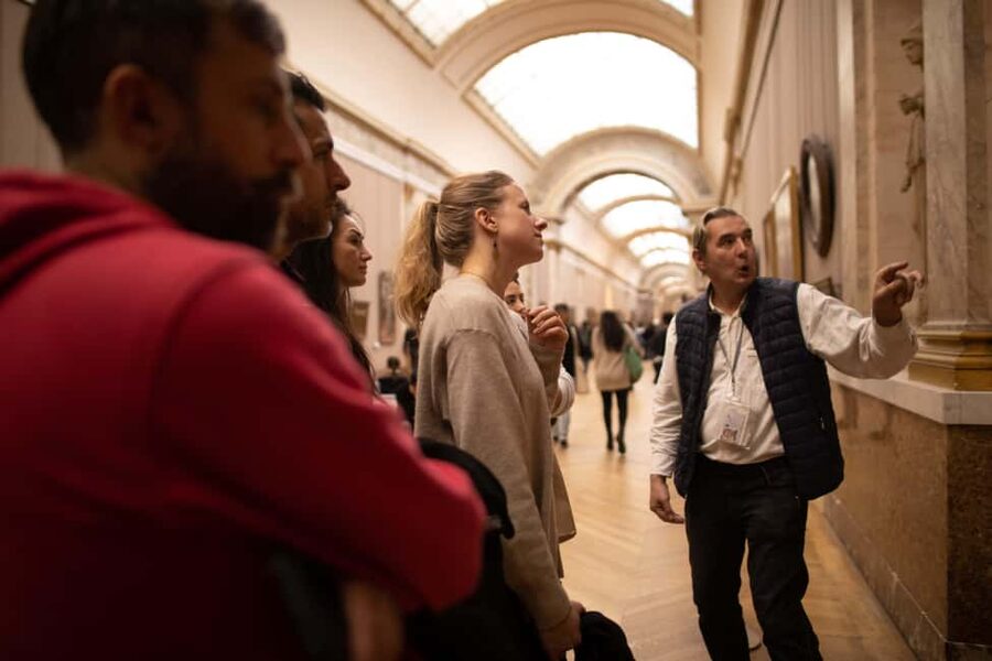 Paris Louvre Exclusive Semi Private Guided Tour Max 6 People - Start near the Louis XIV statue so you can feel calm fast