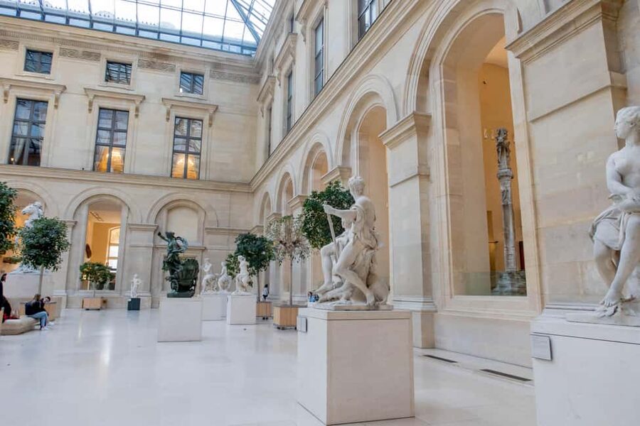 Paris: Louvre Museum First Entrance with host to Mona Lisa - French Paintings, Royal Decorative Arts, and Napoleon III Apartments