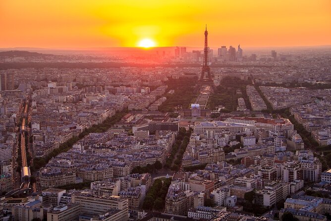 Paris Montparnasse Top of the City Observation Deck Entry Ticket - Rooftop terrace timing: best for sunset and Eiffel sparkle