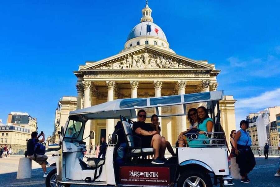 Paris: Most Iconic Monuments Guided Tour by Tuk Tuk - Champs-Élysées and Arc de Triomphe: the classic power combo