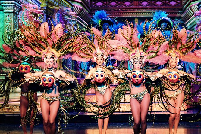Paris Moulin Rouge Cabaret Show and Dinner - The Féerie show: 100 artists, big stage tricks, and the can-can finale