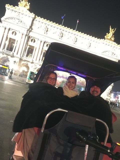 Paris: Nighttime Tuk-Tuk Tour - Timing tips: nightfall in summer vs winter
