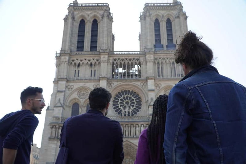 Paris Notre Dame Cathedral Guided Tour with Scheduled Access - What you’ll see outside: the sculpted façade and Gothic details