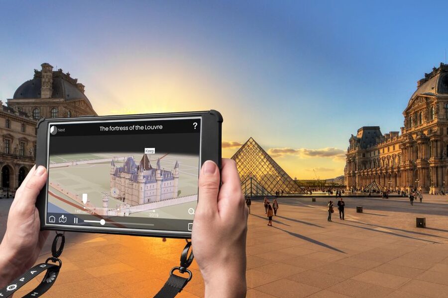 Paris: Openair Double Decker Bus Audio-Guided City Tour - On the bus: air-conditioning, panoramic views, and the audio setup