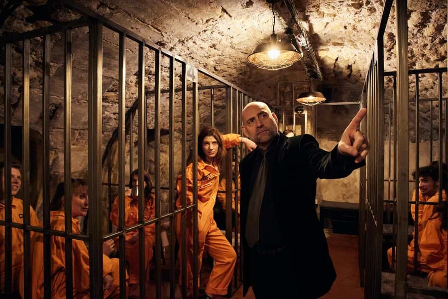 Paris : Perpette, l'expérience immersive - Your orange jumpsuit and the role-play rhythm