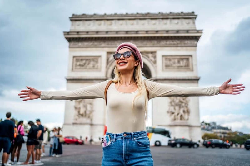 Paris: Photoshoot at The Big Three - Champs-Élysées stop: timing, pose direction, and cleaner backgrounds