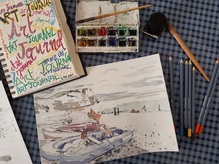 Paris: Plein Air Sketching Course, Drawing & Watercolor - What You’ll Actually Learn: Composition, Perspective, and Figures