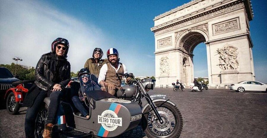 Paris Premium & Private Highlights city tour on Sidecar - What You’ll See: Eiffel Tower, Arc de Triomphe, and Île de la Cité
