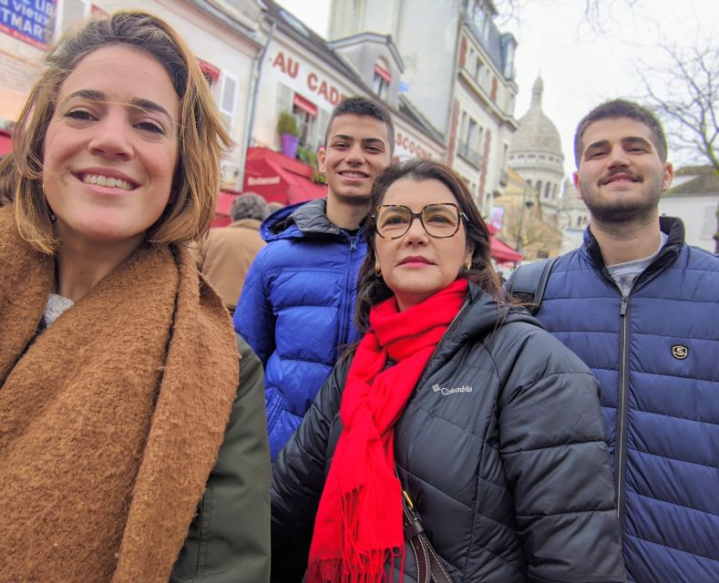 Paris: Private & Custom Montmartre Tour with a Local - Up close with Montmartre landmarks, including the basilica area