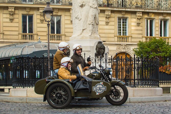Paris Private Flexible Duration Guided Tour on a Vintage Sidecar - The Seine’s piers: calm water, classic Paris movement