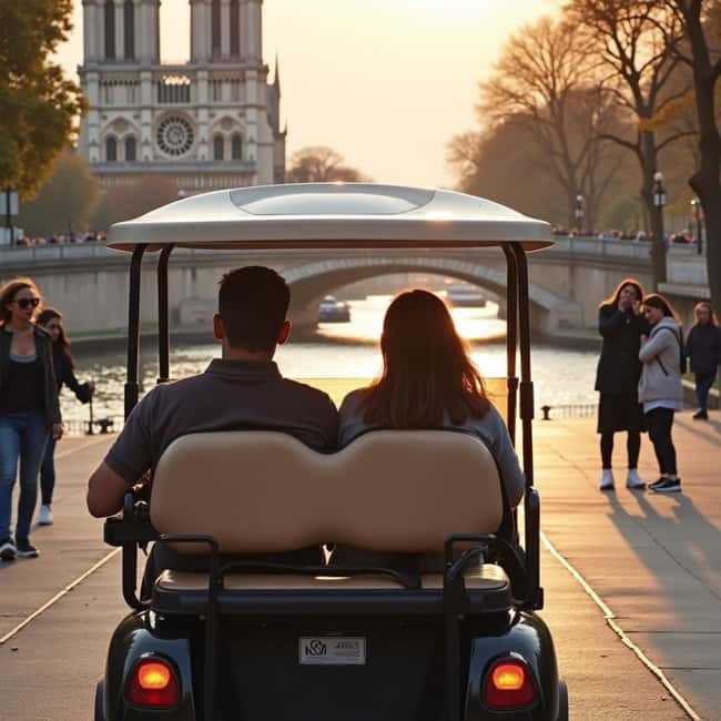Paris: Private Golf Cart Tour with Local Guide - Key highlights to know before you book