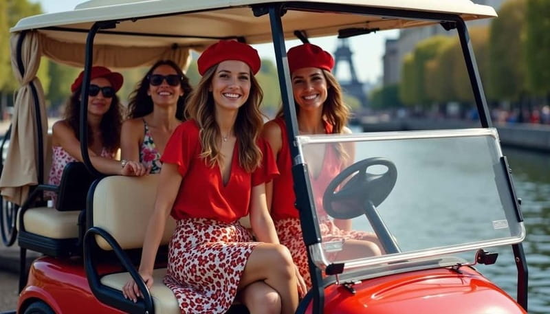 Paris: Private Golf Cart Tour with Local Guide - Champs-Élysées to Arc de Triomphe: the boulevard opener