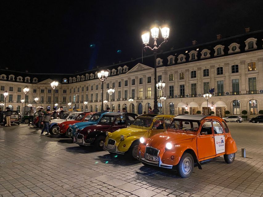 Paris: Private Guided City Tour at Night in Citroën 2CV - Key things I’d prioritize on this 2CV night tour