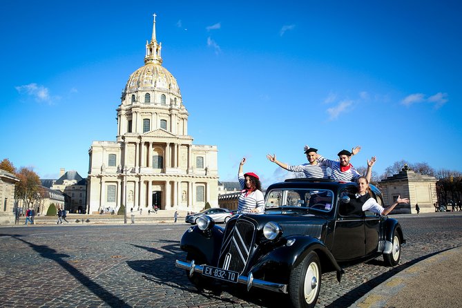 Paris Private Guided Tour in a Vintage Car with Driver - How this vintage Citroën tour fits into a Paris-first day