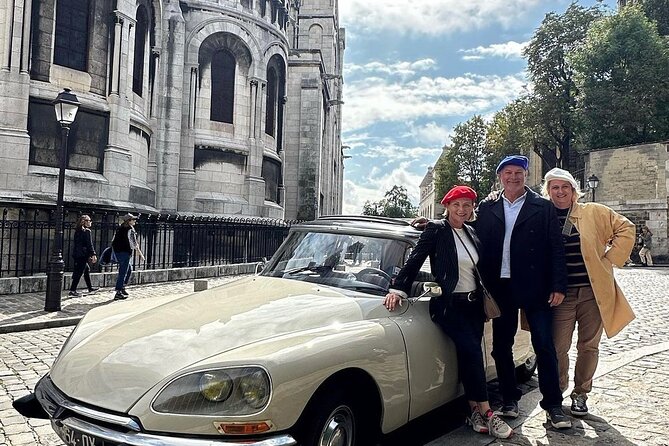 Paris Private Guided Tour in a Vintage Open Top French Car - Opera Garnier, Vendôme, and the Streets Around Pigalle