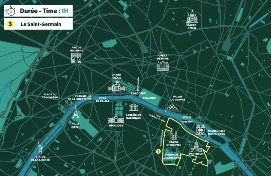 Paris : Private guided tour Rickshaw bike - Saint-Germain - Weather Protection and Comfort: The Unsexy Details That Save Your Day
