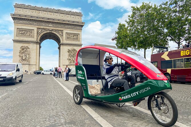 Paris Private Sightseeing Guided Tour by Electric Rickshaw - Price and Time: Is $230.80 a Good Deal for 2 Hours of Paris?