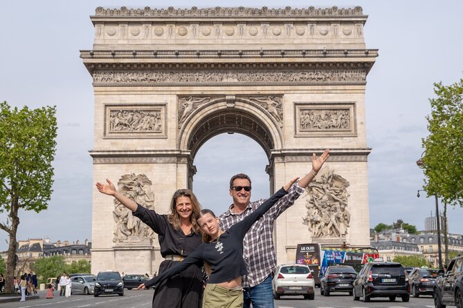 Paris: Professional Photoshoot at the Arc de Triomphe - The Shoot Itself: How the Photographer Turns You Into the Focus