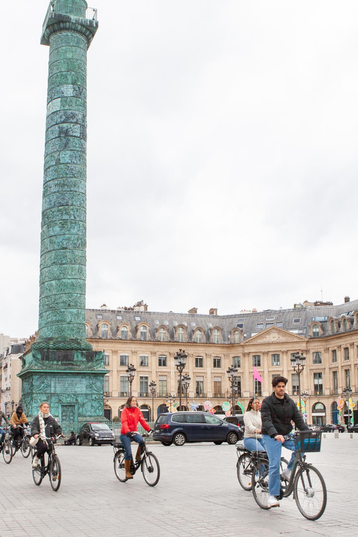 Paris: Scenic E-bike tour with optional Seine Cruise - Centre-Paris Landmarks: Louvre, Tuileries, Palais-Royal, Vendôme, Concorde