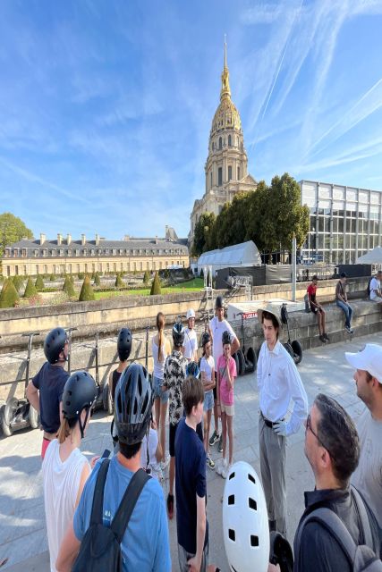 Paris: Segway city highlights group tour - The Champs de Mars and Arc Views: Where the Paris Sky Shows Up