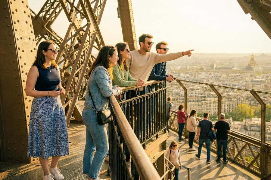 Paris: Seine River Cruise & Eiffel Tower Visit - Eiffel Tower First: Elevator Views With Real Direction