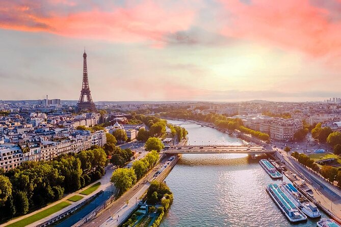 Paris Seine River Cruise from the Foot of Eiffel Open Timing - Your timing freedom: departures from 10AM to 9PM