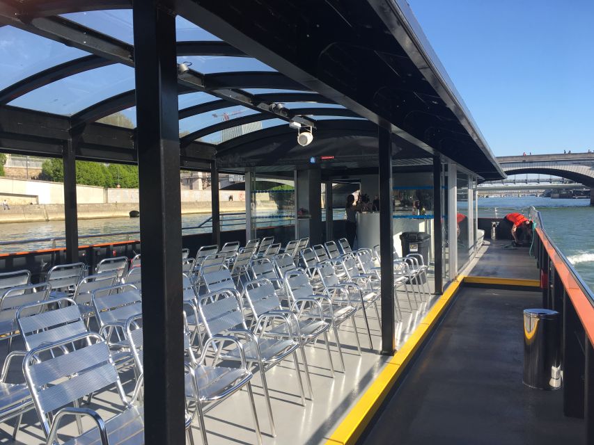 Paris: Seine River Panoramic Cruise - On-Board Views: Walk Around for Better Angles, Not Just Better Seats