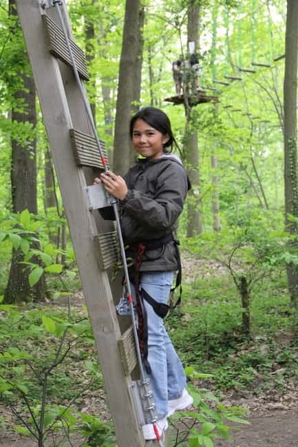 Paris : Sherwood Parc - Biggest Adventure Park Entry Ticket - Your treetop day: courses that fit beginners and thrill-seekers