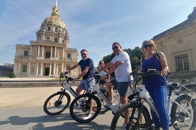 Paris: Small Group Highlights E-Bike Guided Tour - Stop 7–8: Arc de Triomphe and the Eiffel Tower area