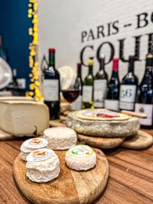 Paris: Tasting of 3 Wine and 3 Cheese - Why these pairings teach French wine culture fast