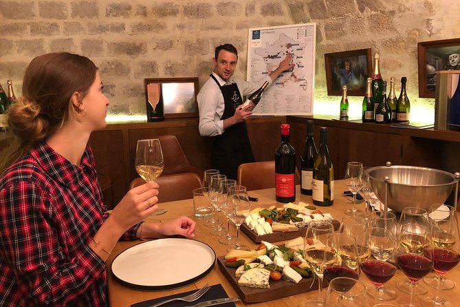 Paris - Ten Wines and Ten Cheeses Tasting in a Royal Cellar - The 2-Hour Experience: How the Cellar Workshop Plays Out