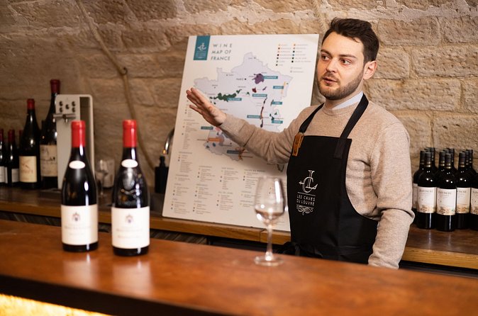Paris - The French Wine Experience at les Caves du Louvre - Free Wi‑Fi at Les Caves du Louvre: a small detail that saves time
