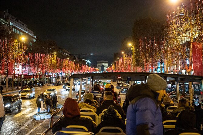 Paris Tootbus Festive Christmas Lights Tour - A 90-Minute Night Loop: How the Ride Feels in Practice