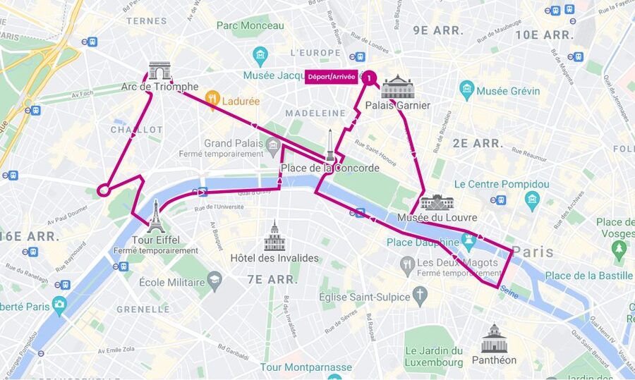 Paris: Tootbus Kids Bus Tour Experience - Where you start: 23 Bd des Capucines and the 15-minute boarding window
