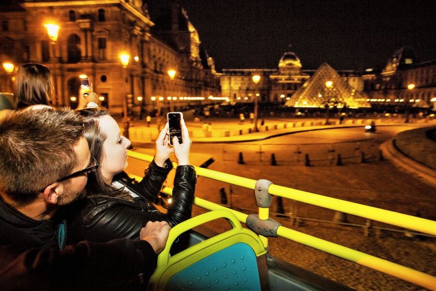 Paris: Tootbus Open-Top Christmas Bus Tour - A 90-Minute Night Route That Hits Paris’ Greatest Hits