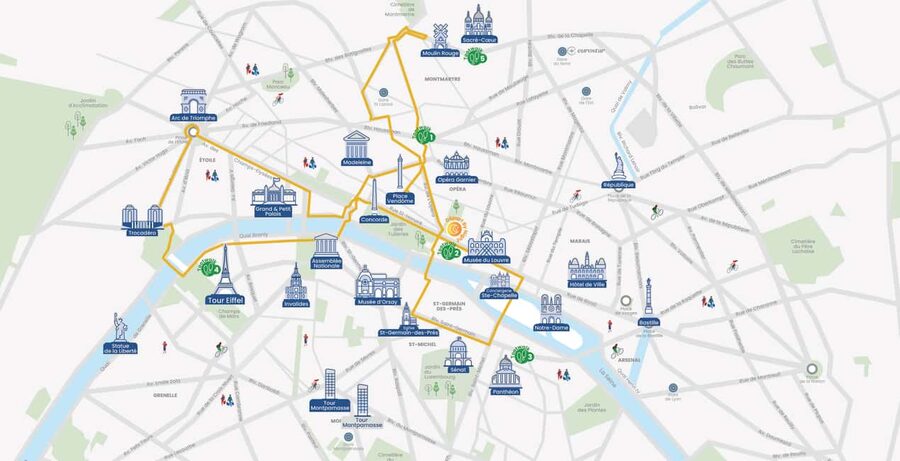 Paris: Tootbus Panoramic by Night Bus Tour with Audioguide - Key things to know before you ride