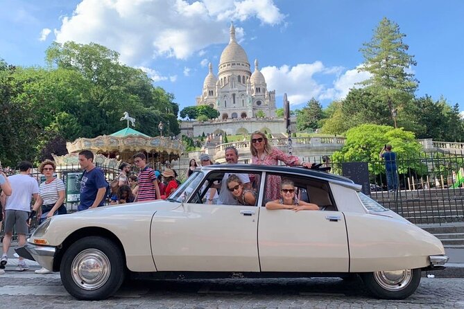 Paris TV Show Tour in a Open Top Vintage French Car Citroen DS - How the route actually feels in a 3 to 4 hour window