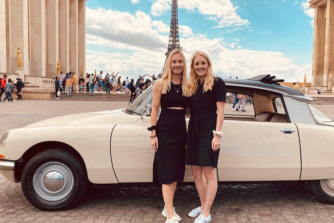 Paris TV Show Tour in a Open Top Vintage French Car Citroen DS - Café stops and the Saint-Germain connection