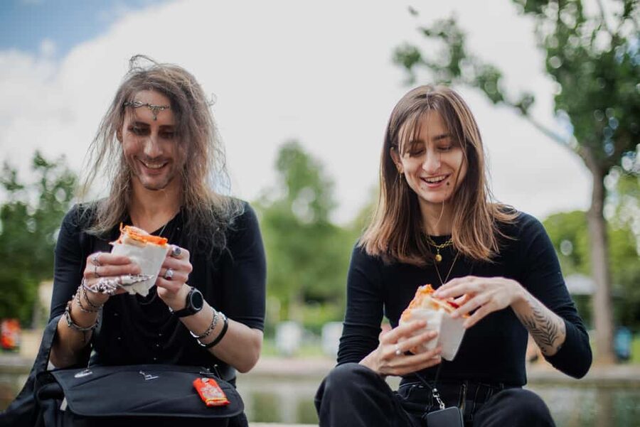 Paris: Vegan Food Tour (Street-food edition) - The hot sandwich stop: deep-fried butternut squash and ginger mayonnaise