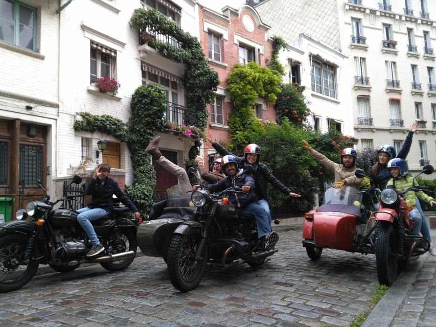 Paris Vintage Sidecar Premium & Private Half-Day Tour - Pickup Zones, Meeting Options, and How the 2-Hour Plan Fits