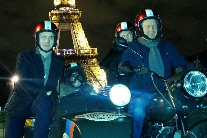 Paris Vintage Tour by Night on a Sidecar with Champagne - Rue de la Paix and Place Vendôme: Elegance in Small Details
