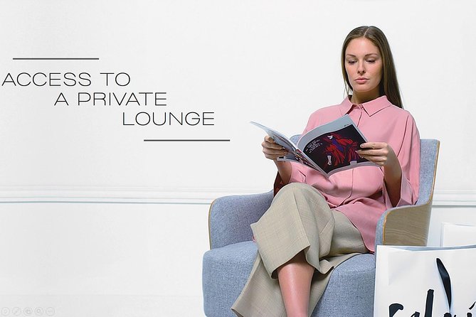 Paris VIP Shopping Experience-Lounge Access, Tea time & Transfer - Entering Galeries Lafayette’s VIP world on the fifth floor