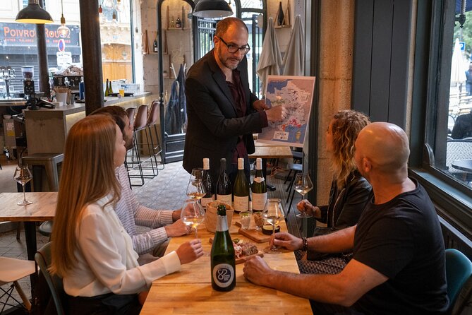 Paris Wine Tasting Experience in Montmartre - The Five-Wine Lineup: Reds, Whites, and Sparkling